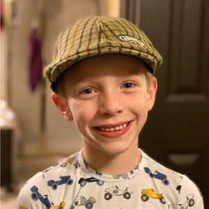 Child's Irish strolling cap, fits 5 year old child. Perfect for St Patty’s day